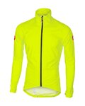 CASTELLI Cyklistická vodeodolná pláštenka - EMERGENCY RAIN - žltá