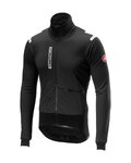 CASTELLI Cyklistická zateplená bunda - ALPHA ROS - čierna