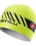 CASTELLI Cyklistická čiapka - ARRIVO 3 THERMO - žltá