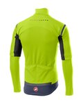 CASTELLI Cyklistická zateplená bunda - PERFETTO ROS CONVERT - žltá