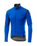 CASTELLI Cyklistická zateplená bunda - PERFETTO ROS CONVERT - modrá