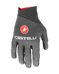 CASTELLI Cyklistické rukavice dlhoprsté - CW 6.1 CROSS - čierna