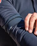 CASTELLI Cyklistická zateplená bunda - PERFETTO ROS CONVERT - čierna