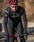 CASTELLI Cyklistická zateplená bunda - PERFETTO ROS CONVERT - čierna