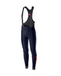 CASTELLI Cyklistické nohavice dlhé s trakmi - VELOCISSIMO 4 WINTER - modrá
