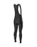 CASTELLI Cyklistické nohavice dlhé s trakmi - ENTRATA WIND - čierna