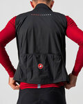 CASTELLI Cyklistická vesta - PRO THERMAL MID - čierna