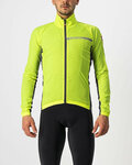 CASTELLI Cyklistická vetruodolná bunda - SQUADRA STRECH - žltá