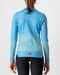 CASTELLI Cyklistický dres s dlhým rukávom zimný - SORPRESA LADY WINTER - svetlo modrá