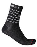 CASTELLI Cyklistické ponožky klasické - GO 15 - šedá
