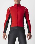 CASTELLI Cyklistická zateplená bunda - ALPHA RoS 2 - červená