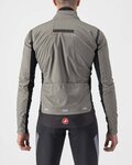 CASTELLI Cyklistická zateplená bunda - ALPHA RoS 2 - šedá/čierna