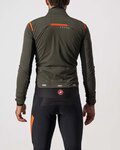 CASTELLI Cyklistická zateplená bunda - ALPHA RoS 2 - zelená