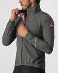 CASTELLI Cyklistická vodeodolná pláštenka - EMERGENCY RAIN 2 - zelená