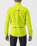 CASTELLI Cyklistická vodeodolná pláštenka - EMERGENCY RAIN 2 - žltá