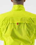 CASTELLI Cyklistická vodeodolná pláštenka - EMERGENCY RAIN 2 - žltá
