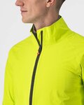 CASTELLI Cyklistická vodeodolná pláštenka - EMERGENCY RAIN 2 - žltá