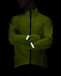 CASTELLI Cyklistická vodeodolná pláštenka - EMERGENCY RAIN 2 - žltá