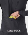 CASTELLI Cyklistická vetruodolná bunda - SQUADRA STRECH - žltá