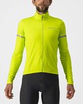 CASTELLI Cyklistický dres s dlhým rukávom zimný - FONDO 2 WINTER - žltá