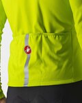 CASTELLI Cyklistický dres s dlhým rukávom zimný - FONDO 2 WINTER - žltá