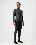 CASTELLI Cyklistický dres s dlhým rukávom zimný - PRO THERMAL - antracitová