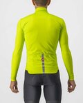 CASTELLI Cyklistický dres s dlhým rukávom zimný - PRO THERMAL - žltá