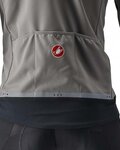 CASTELLI Cyklistická zateplená bunda - PERFETTO ROS 2 CONV. - šedá