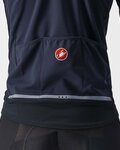 CASTELLI Cyklistická zateplená bunda - PERFETTO ROS 2 - modrá