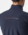 CASTELLI Cyklistická zateplená bunda - PERFETTO ROS 2 - modrá