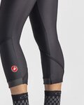 CASTELLI Cyklistické nohavice 3/4 bez trakov - VELOCISSIMA THERM W - čierna