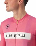 CASTELLI Cyklistický dres s krátkym rukávom - GIRO D'ITALIA 2024 - ružová