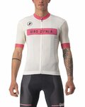 CASTELLI Cyklistický dres s krátkym rukávom - GIRO D'ITALIA 2024 - biela