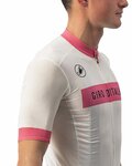 CASTELLI Cyklistický dres s krátkym rukávom - GIRO D'ITALIA 2024 - biela