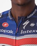 CASTELLI Cyklistický dres s krátkym rukávom - SOUDAL QUICK-STEP '23 CLIMBER'S 3.1 - modrá/biela