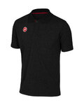 CASTELLI Cyklistické tričko s krátkym rukávom - RACE DAY POLO - čierna