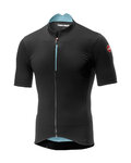 CASTELLI Cyklistický dres s krátkym rukávom - ESPRESSO - šedá