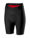 CASTELLI Cyklistické nohavice krátke bez trakov - PREMIO 2 W LADY - čierna