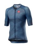 CASTELLI Cyklistický dres s krátkym rukávom - CLIMBER'S 3.0 - modrá