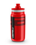 CASTELLI Cyklistická fľaša na vodu - FLY TEAM 550 ML - červená