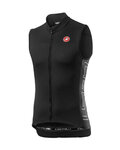 CASTELLI Cyklistický dres bez rukávov - ENTRATA V - čierna