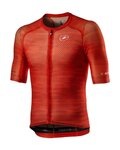 CASTELLI Cyklistický dres s krátkym rukávom - CLIMBER'S 3.0 SL JRS - červená