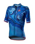 CASTELLI Cyklistický krátky dres a krátke nohavice - CLIMBER'S 2.0 - modrá/čierna