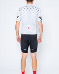 CASTELLI Cyklistický krátky dres a krátke nohavice - AVANTI - čierna/strieborná/šedá