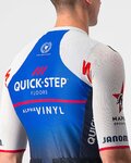 CASTELLI Cyklistický dres s krátkym rukávom - QUICK-STEP 2022 CLIMBER'S 3.1 - modrá/biela