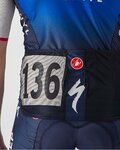 CASTELLI Cyklistický dres s krátkym rukávom - QUICK-STEP 2022 CLIMBER'S 3.1 - modrá/biela