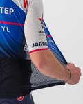CASTELLI Cyklistický dres s krátkym rukávom - QUICK-STEP 2022 CLIMBER'S 3.1 - modrá/biela