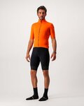 CASTELLI Cyklistický dres s krátkym rukávom - PERFETTO ROS - oranžová