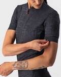 CASTELLI Cyklistický dres s krátkym rukávom - PROMESSA J. LADY - čierna