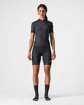 CASTELLI Cyklistický dres s krátkym rukávom - PROMESSA J. LADY - čierna
